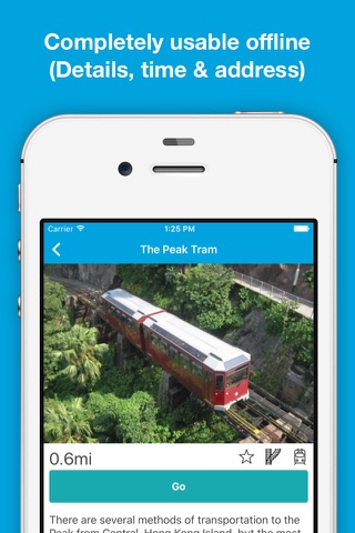 Hong Kong guide, Pilot - Completely supported offline use, Insanely simple screenshot 3