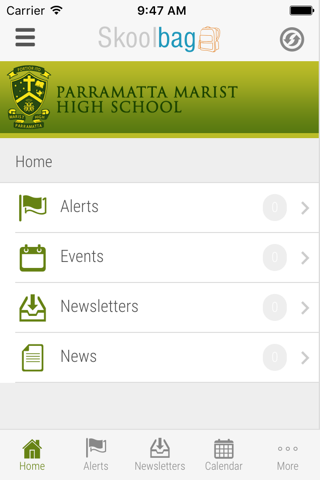 Parramatta Marist High School - Skoolbag screenshot 2