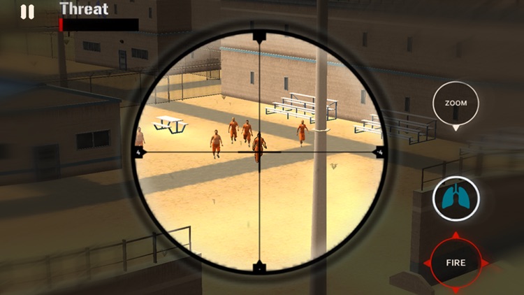 Sniper Duty Prison Yard screenshot-4