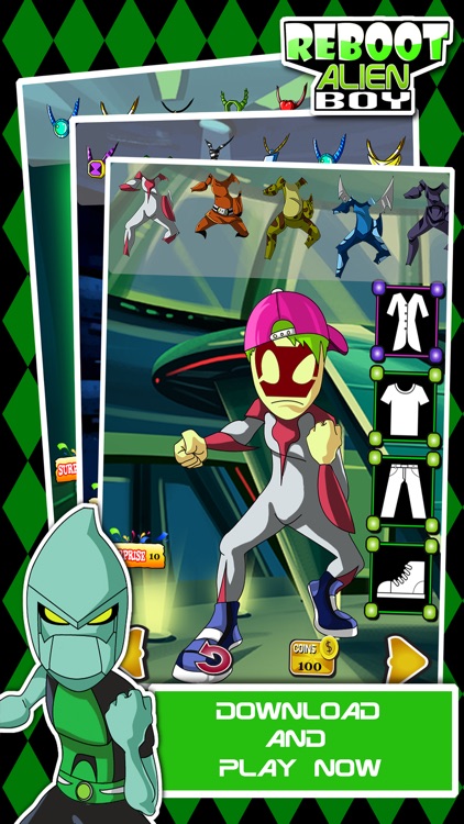 Create Your Own Alien Boy - Ben 10 Omnitrix Dress Up Game screenshot-3