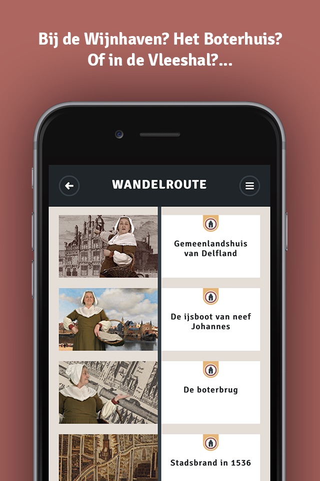 Wandelroute 'Waar is Vermeer?' screenshot 3