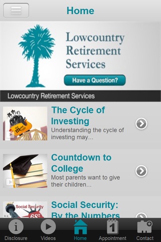 Lowcountry Retirement Services screenshot 2