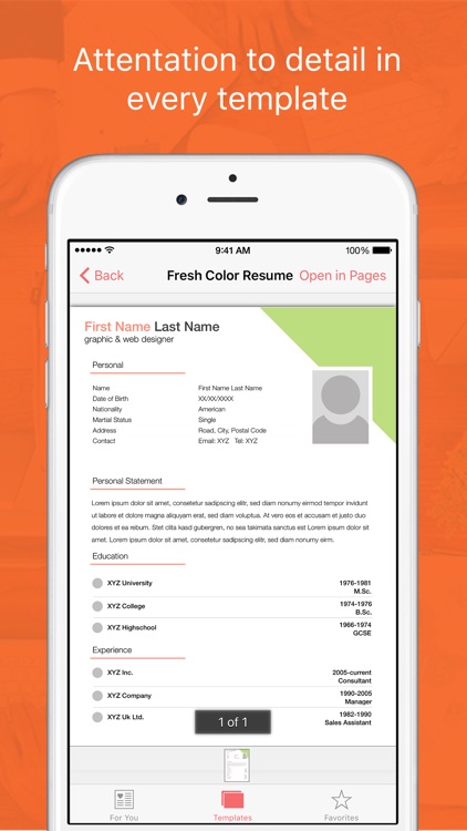 Templates for Pages Pro screenshot-3