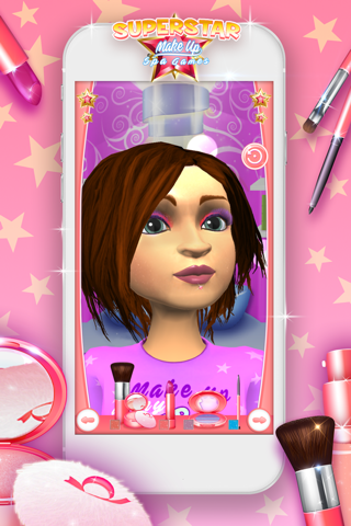 Superstar Make Up Spa Games screenshot 2