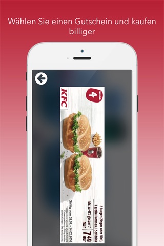 Gutscheine KFC - KFC Coupons screenshot 2