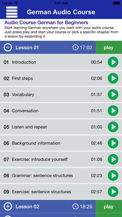 German Audio Course b... screenshot1