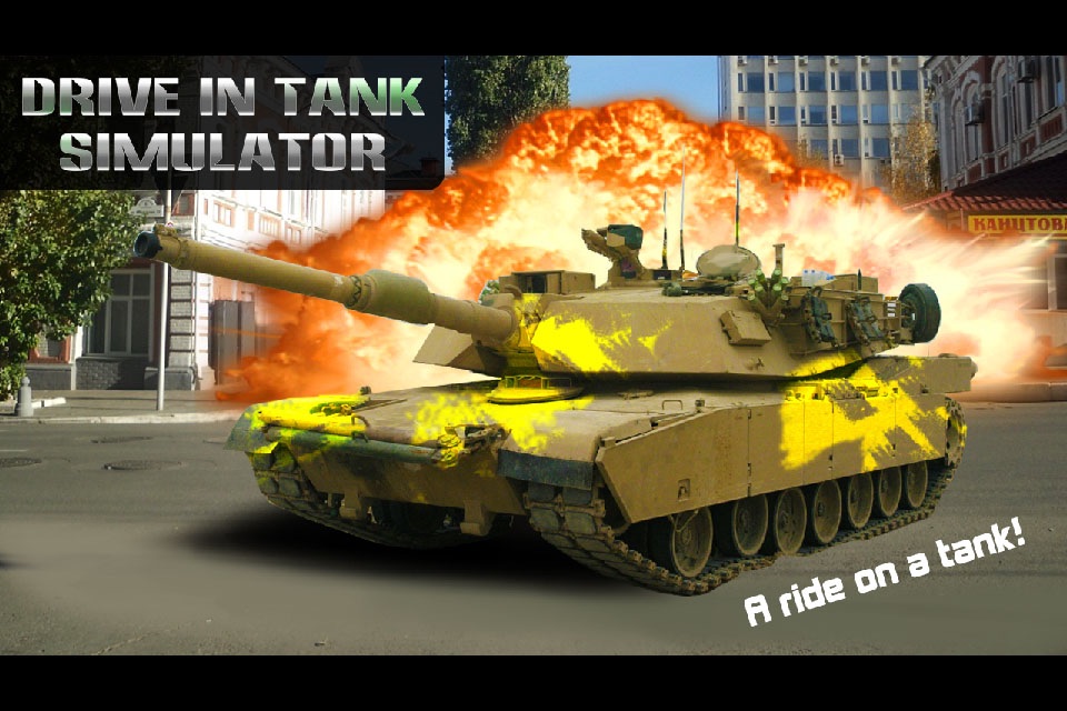 Drive In Tank Simulator screenshot 3