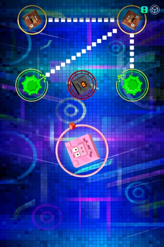 Magic Glowing Dice Maze Monster screenshot 2