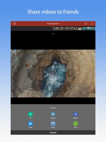 Video Reverse Pro - Rewind, backward movie editor for vine & instagramのおすすめ画像4