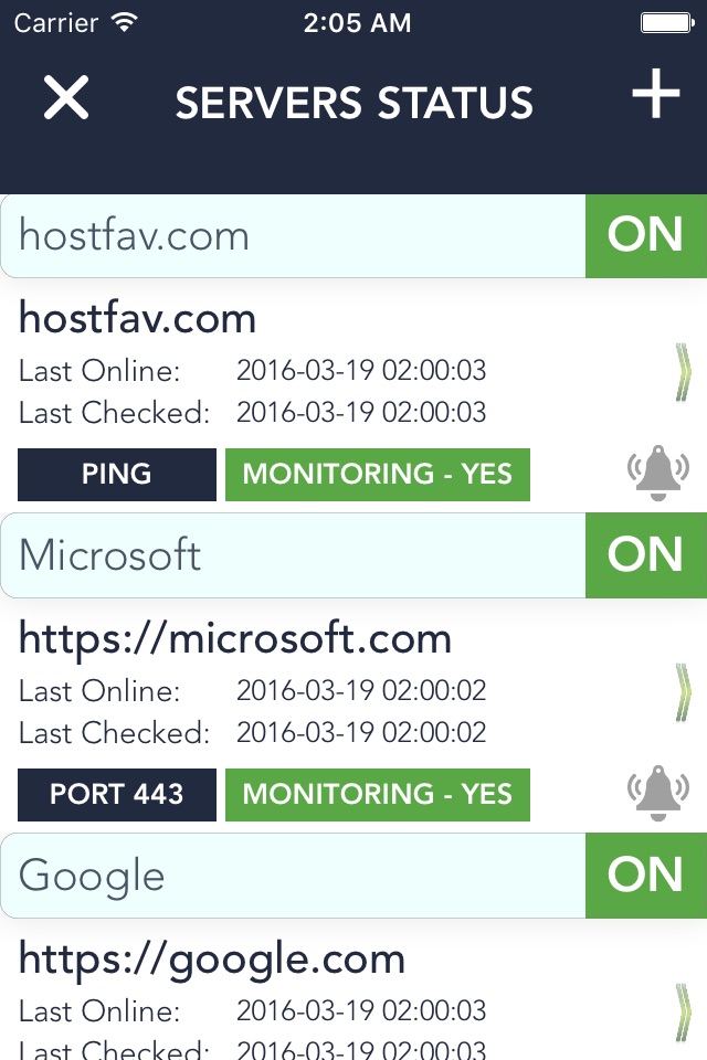 Uptime - Server Monitor screenshot 2