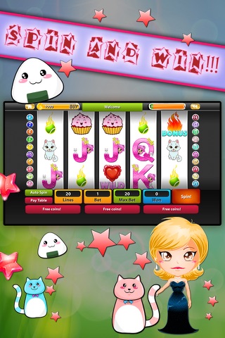 777 Anime Manga Slot Machine Casino - Play & Win Progressive Jackpot! screenshot 2