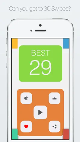 Game screenshot 30 Swipes - Brain Trainer & Memory Color Match Game apk