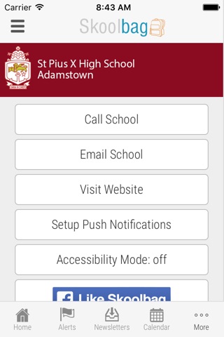 St Pius X High School Adamstown - Skoolbag screenshot 4