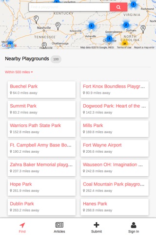 Play Across America - The Playground Finder screenshot 2