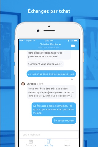 Boddy - Consulter un psy pour le stress, la dépression et l'anxiété screenshot 3