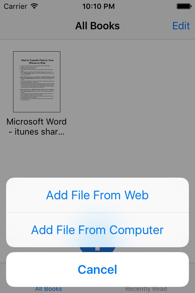 eBook Reader (GoodReader, PDF, Documents downloader) screenshot 2