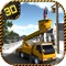 Bucket Crane Transport Truck 3D - Real parking and trucker simulation game