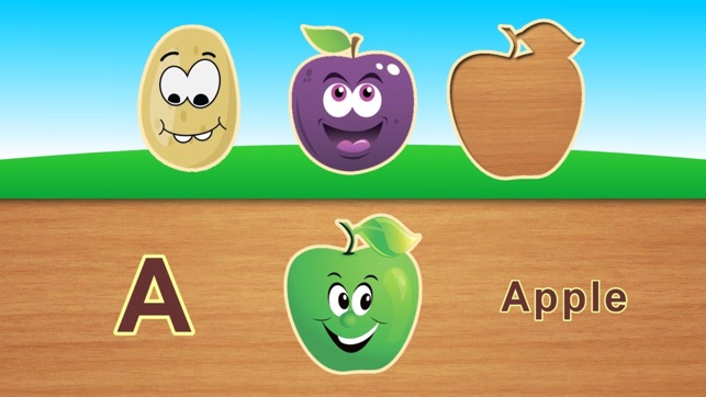 Fruits alphabet for kids - children's pr