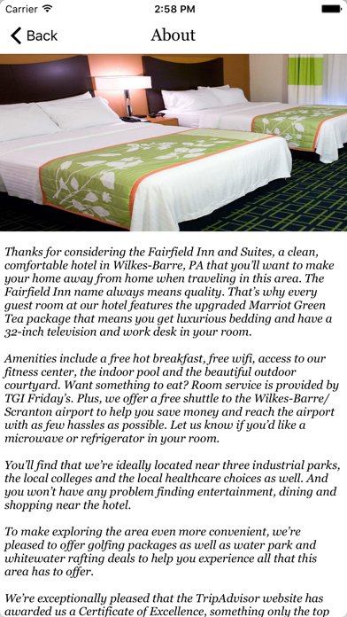 How to cancel & delete Fairfield Inn & Suites Wilkes-Barre Scranton from iphone & ipad 3