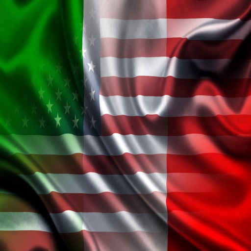 Frasi Italia USA Stati Uniti - Italiano Inglese Voce Frase Audio icon