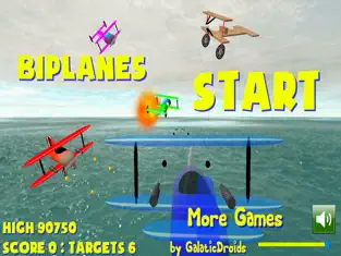 Biplanes Pro, game for IOS