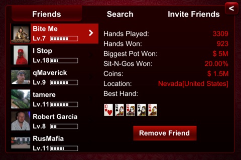 Live Holdem Poker screenshot 4