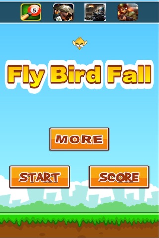 Happy Bird Fall Down screenshot 3