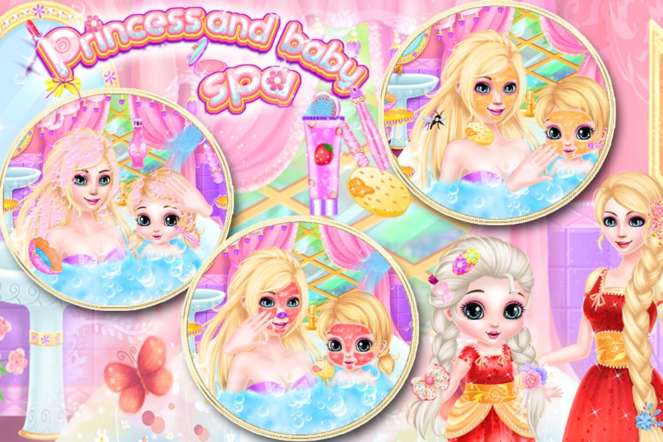 Princess And Baby makeup Spa － makeover screenshot 4
