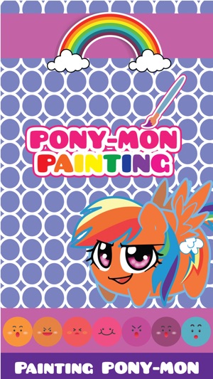 PONY MON Friendship Paniting Games for little Boys and Girls(圖3)-速報App