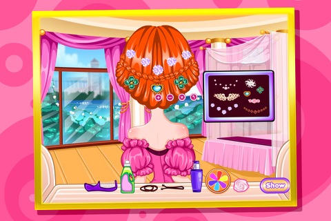 special hairstyles-girl games screenshot 3