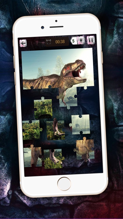 Dinosaur Puzzle Game – Move Pieces To Solve Prehistoric Animal.s Jigsaw For Kids