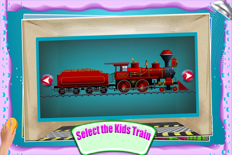 Train Wash Salon – Cleanup & fix rusty & messy locomotive in this washing game screenshot 2