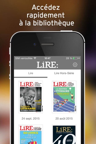 Lire Magazine Littéraire screenshot 4