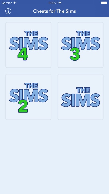 Cheats for The Sims