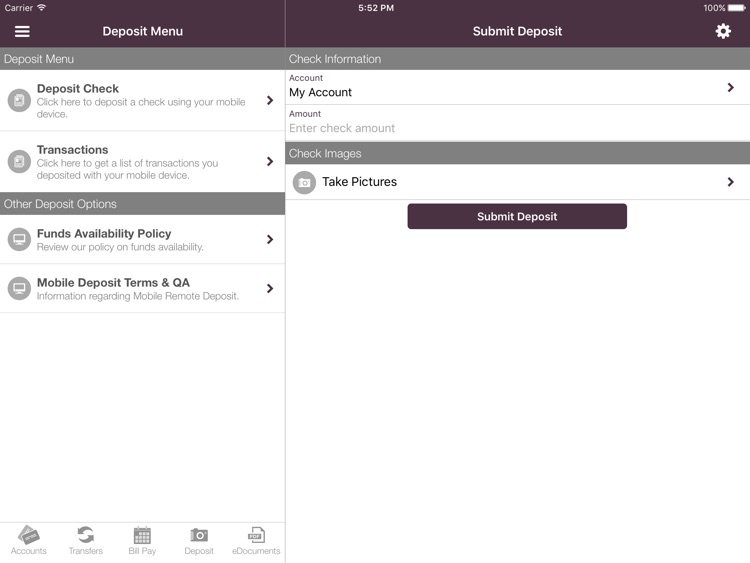 Community Bank CB2GO for iPad screenshot-3