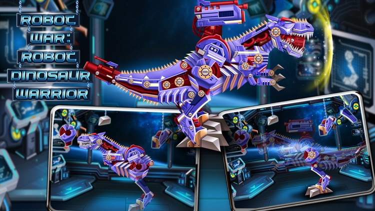 Dinosaur Robot Warrior War screenshot-4