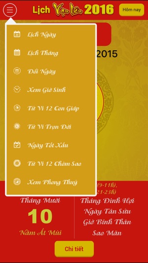 Lịch Vạn Niên 2016(圖2)-速報App