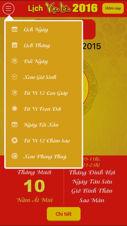 Lịch Vạn Niên 2016