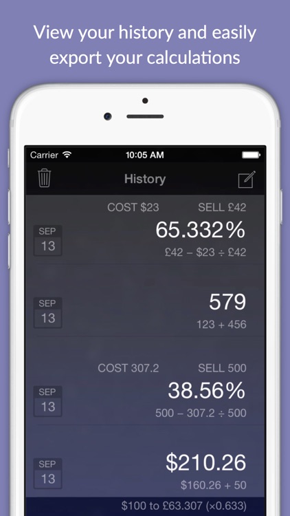 Wedge - Business Calculator