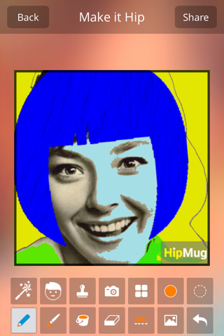 HipMug Face Changer screenshot 2