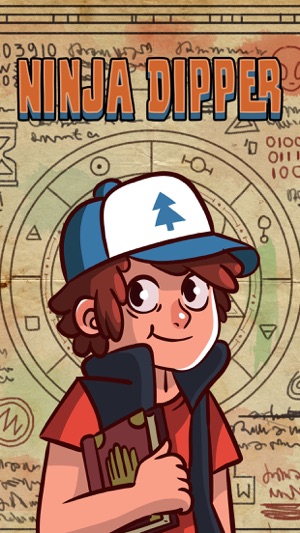 Ninja Dipper: Cut Fruit for Gravity Falls Edition(圖1)-速報App