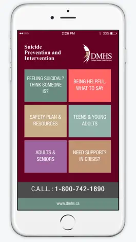 Game screenshot DMHS Suicide Prevention and Crisis Access Linkage Line (C.A.L.L.) apk