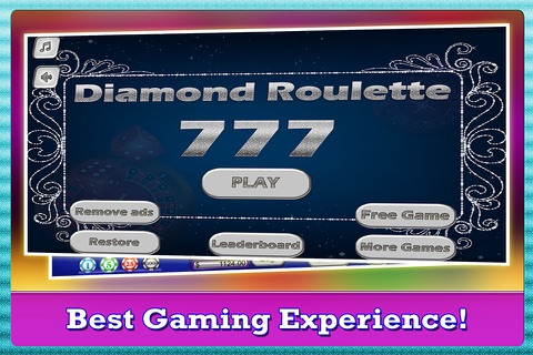 OMG Diamond  Roulette 777 - Free Roulette screenshot 2