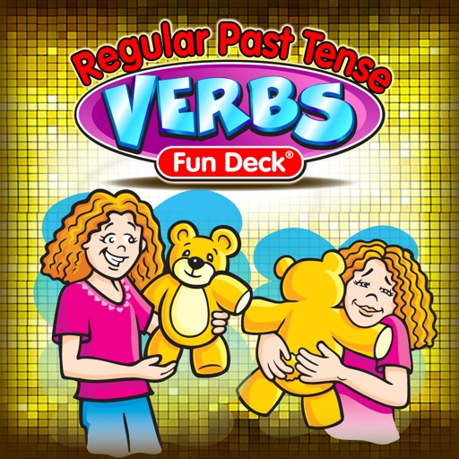 Regular Past Tense Verbs Fun Deck iOS App