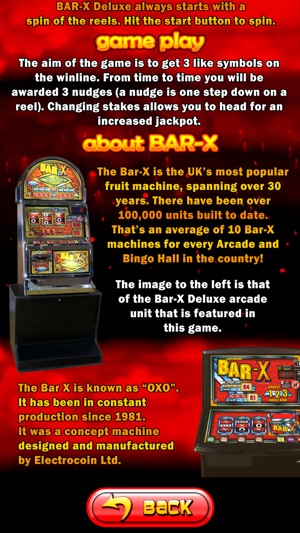 BAR-X Deluxe - The Real Arcade Fruit Machine App(圖2)-速報App