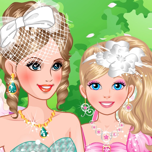 Flower girl for Cinderella Icon