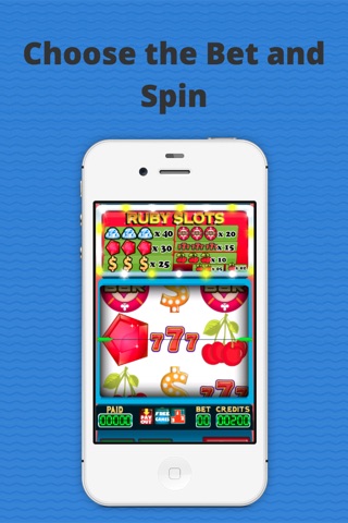 Ruby Slots-Slot Machine Free screenshot 2