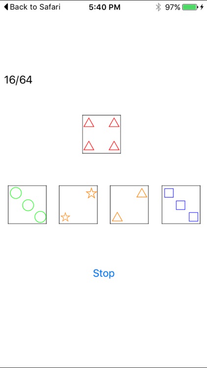 Winsconsin Card Sorting Test J