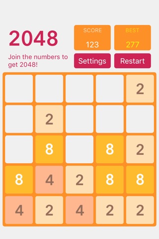 New 2048 Number Puzzle Game Free screenshot 3