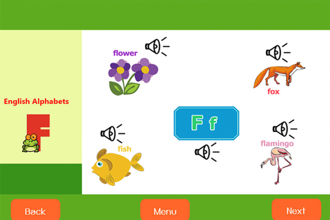 English Learning For Kids : English Alphabets Unit 01 screenshot 3